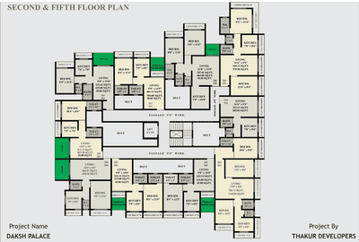 Project Image of 385.0 - 895.0 Sq.ft 1 RK Apartment for buy in Thakur Daksh Palace