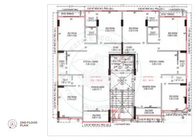 Project Image of 1059.71 - 1112.34 Sq.ft 3 BHK Apartment for buy in Arcus Aurra Green