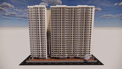 Project Image of 353.17 - 538.42 Sq.ft 1 BHK Apartment for buy in MPCHFLS Galaxy Heights Tower 1