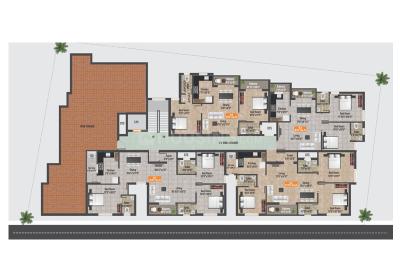 Project Image of 855.0 - 1345.0 Sq.ft 2 BHK Apartment for buy in GP Homes Fern Breeze