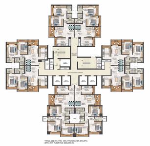 Project Image of 1180 Sq.ft 2 BHK Apartment / Flat for sale in Kalyan West for Rs. 11000000