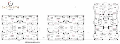 Project Image of 0.0 - 860.9 Sq.ft 3 BHK Apartment for buy in Aksharam Yogi Sarvasa