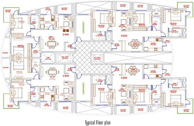 Project Image of 1112.0 - 1464.0 Sq.ft 2 BHK Apartment for buy in Presidency Marvel