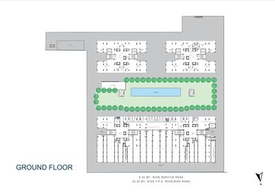 Project Image of 0.0 - 1896.81 Sq.ft 4 BHK Apartment for buy in Radhikesh Trogon Centre Court