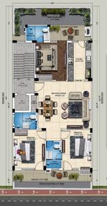 Project Image of 0.0 - 1800.0 Sq.ft 3 BHK Builder Floor for buy in RR Park View Floors