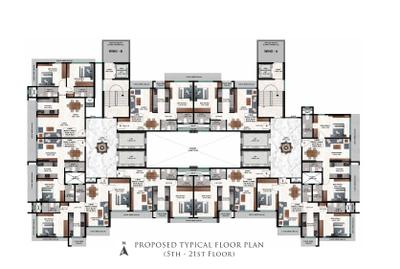 Project Image of 490.3 - 740.56 Sq.ft 1 BHK Apartment for buy in Shreeji Green Origin