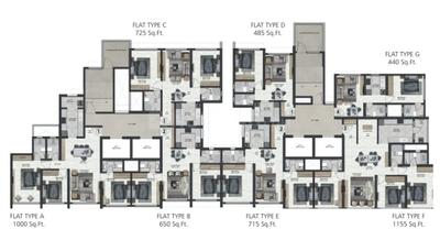 Project Image of 1600 Sq.ft 3 BHK Apartment / Flat for sale in Sion for Rs. 33000000