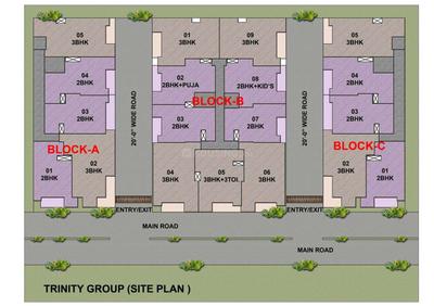 Project Image of 1010.0 - 1390.0 Sq.ft 2 BHK Builder Floor for buy in Trinity Trio