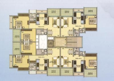 Project Image of 354.78 - 483.95 Sq.ft 1 BHK Apartment for buy in Shishodia Arcade C Wing