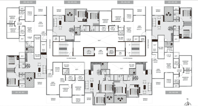 Project Image of 1302 Sq.ft 3 BHK Apartment / Flat for sale in Wakad for Rs. 12912322