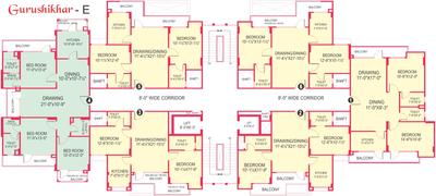 Project Image of 572.0 - 1850.0 Sq.ft 1 BHK Apartment for buy in Gurupragya Gurushikhar