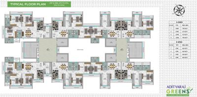 Project Image of 463.0 - 790.0 Sq.ft 1 BHK Apartment for buy in Adityaraj Greens