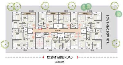 Project Image of 368.0 - 621.0 Sq.ft 1 BHK Apartment for buy in Shreeji Shraddha