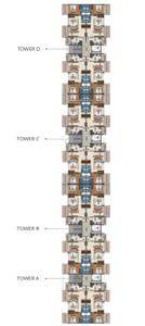 Project Image of 1015.0 - 2030.0 Sq.ft 2 BHK Apartment for buy in Hilltop Silver Oak Residences