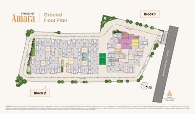 Project Image of 1080.0 - 1214.0 Sq.ft 3 BHK Apartment for buy in Prudent Amara