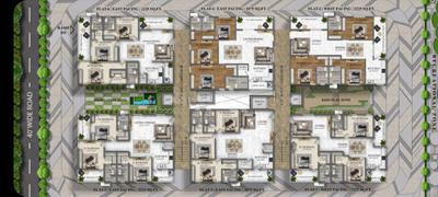 Project Image of 1600.0 - 1750.0 Sq.ft 3 BHK Apartment for buy in V9 The Sky