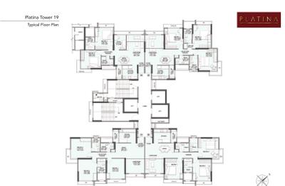 Project Image of 1000 Sq.ft 2 BHK Apartment / Flat for sale in Kolshet for Rs. 14500000