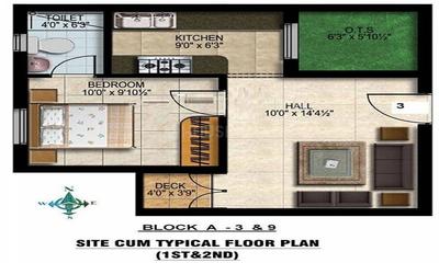 Project Image of 480.0 - 1130.0 Sq.ft 1 BHK Apartment for buy in Orchid Meadows