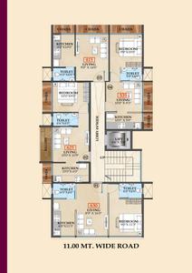 Project Image of 215.82 - 405.0 Sq.ft 1 RK Apartment for buy in Shree Chaitanya Plaza