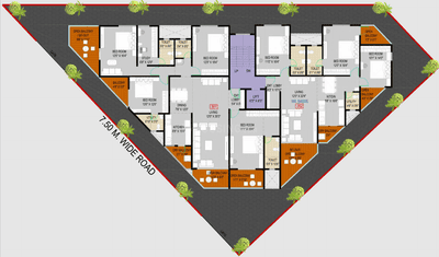 Project Image of 1382.0 - 2125.0 Sq.ft 3 BHK Apartment for buy in SL Abhilasha Niti
