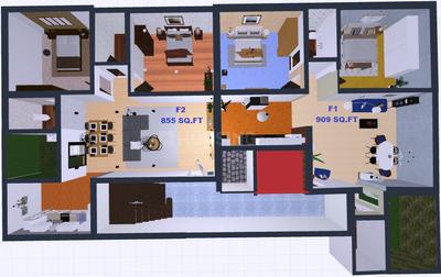 Project Image of 834.0 - 1632.0 Sq.ft 2 BHK Apartment for buy in Sri Royal Residency