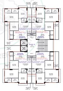 Project Image of 1900 Sq.ft 3 BHK Apartment / Flat for sale in South Bopal for Rs. 9500000