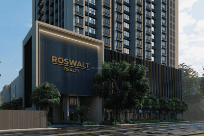 Project Image of 605.0 - 676.0 Sq.ft 2 BHK Apartment for buy in Roswalt Zaiden