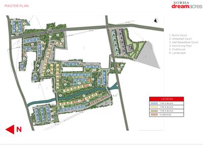 Project Image of 745.72 - 1012.02 Sq.ft 1 BHK Apartment for buy in Sobha Dream Acres Tropical Greens Phase 20 Wing 18