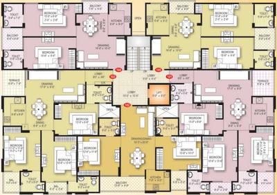 Project Image of 1015.0 - 1460.0 Sq.ft 2 BHK Apartment for buy in Arihant Enclave