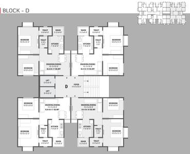 Project Image of 346.49 - 536.37 Sq.ft 1 BHK Apartment for buy in Yash Pushpak Heights