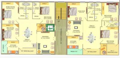 Project Image of 1901.0 - 1909.0 Sq.ft 3 BHK Apartment for buy in Aditya Ganesh Nivas