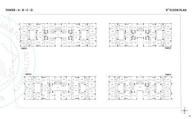 Project Image of 1000.61 - 1306.31 Sq.ft 3 BHK Apartment for buy in Meet Kasturi Meridian