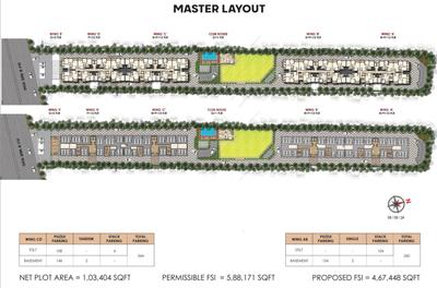 Project Image of 638.0 - 922.0 Sq.ft 2 BHK Apartment for buy in Arun Sanctum