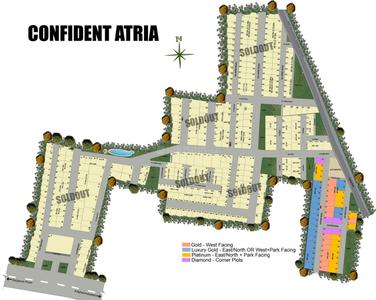 Project Image of 1096.0 - 1500.0 Sq.ft Residential Plot Plot for buy in Confident Atria VII