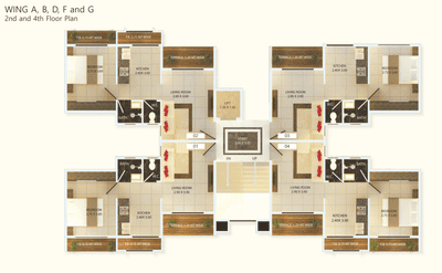 Project Image of 273.0 - 416.0 Sq.ft 1 RK Apartment for buy in Shree Vallabh Aangan
