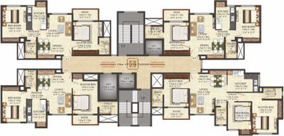 Project Image of 706.0 - 957.0 Sq.ft 2 BHK Apartment for buy in Puraniks Home Town E 