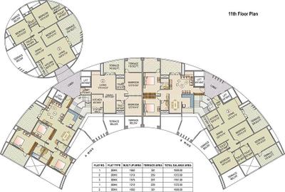 Project Image of 2145 Sq.ft 3 BHK Apartment / Flat for sale in Aundh for Rs. 20000020