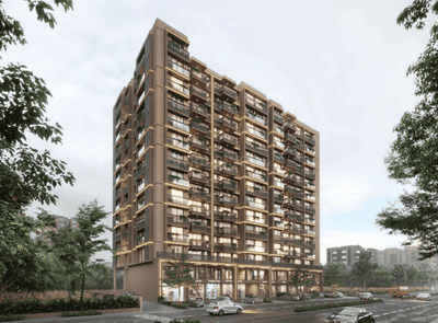 Project Image of 1595 Sq.ft 3 BHK Apartment / Flat for sale in Kudasan for Rs. 12090000