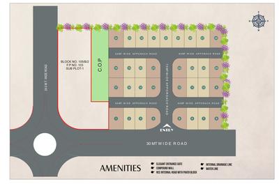 Trilok Bunglows Layout Plan 1