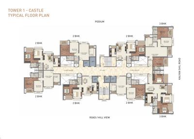 Project Image of 415.49 - 1125.8 Sq.ft 1 BHK Apartment for buy in Paradise Sai World Dreams