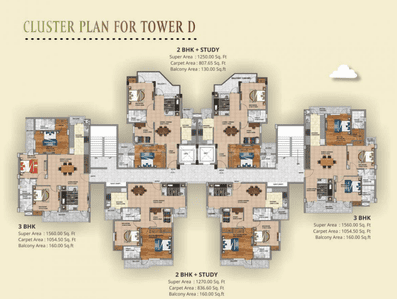 Project Image of 352.0 - 1410.0 Sq.ft 1 BHK Apartment for buy in Urban Woods