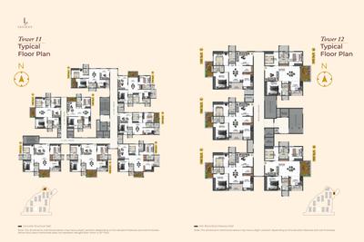 Project Image of 1295.0 - 2215.0 Sq.ft 2 BHK Apartment for buy in Ananda The Legacey