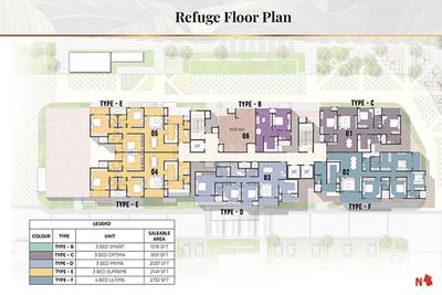 Project Image of 1578.0 - 2732.0 Sq.ft 3 BHK Apartment for buy in Prestige Camden Gardens