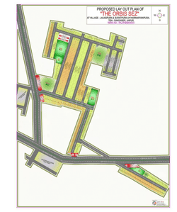 Project Image of 843.78 - 1854.84 Sq.ft Residential Plot Plot for buy in M J The Orbis Sez