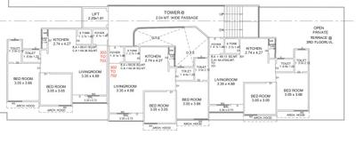 Project Image of 0.0 - 654.34 Sq.ft 2 BHK Apartment for buy in M And F Mistry Crossway