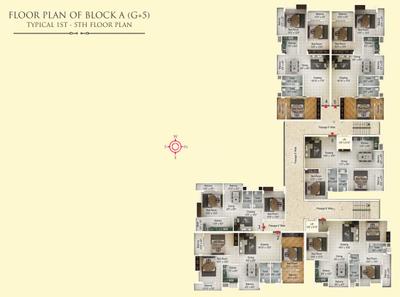 Project Image of 1000.0 - 1530.0 Sq.ft 2 BHK Apartment for buy in Morias Symphony Condos Phase II