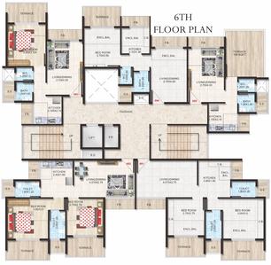 Project Image of 600.0 - 950.0 Sq.ft 1 BHK Apartment for buy in Reddys Jewel