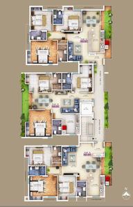 Project Image of 1548.0 - 1652.0 Sq.ft 3 BHK Apartment for buy in Khurinji Angelica