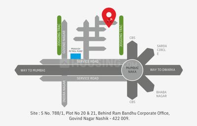 Genesis Advait Apartment Location Plan 1
