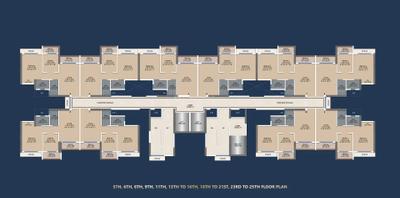 Project Image of 417.0 - 847.0 Sq.ft 1 BHK Apartment for buy in Konnark Stellar